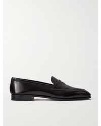 Church's - Onyx Perforated Leather Loafers - Lyst