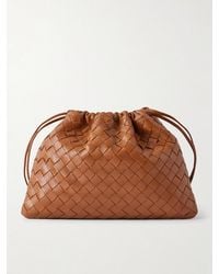 Bottega Veneta - Dustbag Intrecciato Leather Shoulder Bag - Lyst