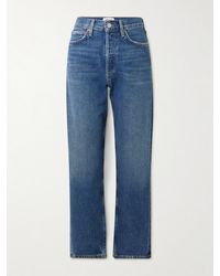 Agolde - '90S Mid-Rise Loose-Fit Straight-Leg Jeans - Lyst