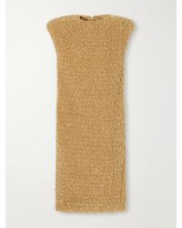 Willy Chavarria - Metallic Plush Midi Dress - Lyst