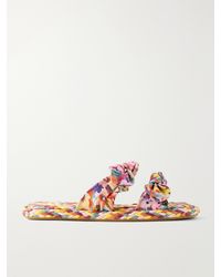 Zimmermann - Carousel Woven Slides - Lyst