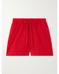 Matteau - Organic Cotton-Poplin Shorts - Lyst