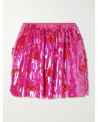 Dries Van Noten - Sequined Mini Skirt - Lyst