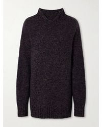 KHAITE - Novis Oversized Cashmere Mélange Sweater - Lyst