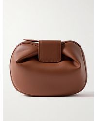 Gabriela Hearst - Soft Demi Clutch Aus Leder - Lyst