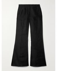 Gabriela Hearst - Rhein Silk-Organza Flared Pants - Lyst