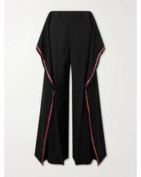 Junya Watanabe - Crepe Straight-Leg Pants - Lyst