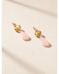 Irene Neuwirth - Gemmy Gem18-Karat, Diamond, Chalcedony And Beryl Earrings - Lyst