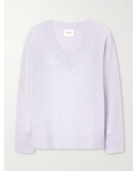 Lisa Yang - Leona Cashmere And Silk-Blend Sweater - Lyst