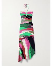 A.L.C. - Robe Midi Dos Nu En Coton Crocheté Nova - Lyst