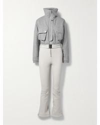 CORDOVA - The Telluride Zweifarbiger Skianzug Aus Einer Wollmischung Und Twill Mit Gürtel - Lyst
