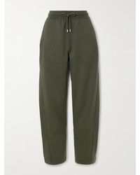 Loro Piana - Viera Cotton, Silk And Cashmere-Blend Jersey Track Pants - Lyst