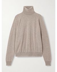 Saint Laurent - Cashmere Turtleneck Sweater - Lyst