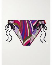 PUCCI - Printed Bikini Briefs - Lyst