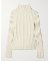 Proenza Schouler - Haven Ribbed Wool-Blend Turtleneck Sweater - Lyst