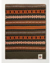 Bally - Fair Isle Wool Scarf - Lyst