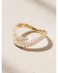 Anita Ko - Zara 18-Karat Diamond Ring - Lyst