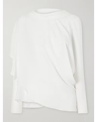 ANDRES OTALORA - Una Luz Silk-Georgette Blouse - Lyst
