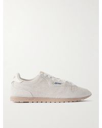Autry - Windspin Sneakers Aus Gebürstetem Veloursleder Mit Lederbesätzen Und Perforationen - Lyst