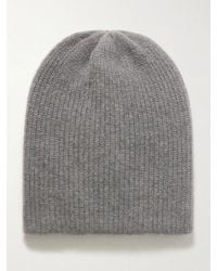 The Elder Statesman - Watchman Ribbed Cashmere Beanie - Lyst