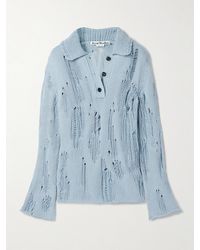 Acne Studios - Pullover Aus Einer Biobaumwoll-Wollmischung - Lyst