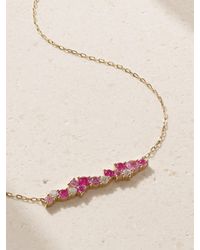 Sydney Evan - Cocktail Bar 14-Karat, Sapphire And Diamond Necklace - Lyst