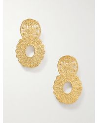 YSSO - Amaryllis-Plated Earrings - Lyst