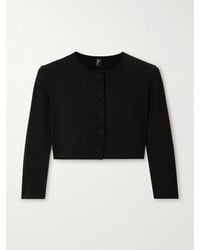 Lisa Marie Fernandez - Cropped Seersucker Cardigan - Lyst
