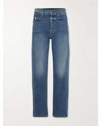 Mother - The Tomcat Hover Hoch Sitzende Jeans Mit Geradem Bein - Lyst