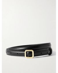 LIE STUDIO - The Georgia Slim Leather Belt - Lyst