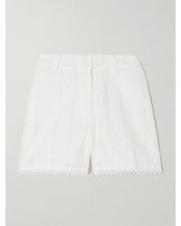 Waimari - Net Sustain Ariel Lace-Trimmed Cotton-Blend Shorts - Lyst