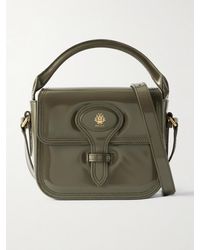 Bally - Beckett Flat Mini Tote Aus Glanzleder - Lyst