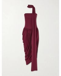 Esse Studios - Solina Strapless Satin Maxi Dress - Lyst