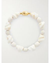 Lizzie Fortunato - Salamanca-Tone Porcelain Beaded Choker - Lyst