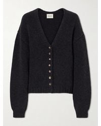 KHAITE - Axel Cashmere Cardigan - Lyst