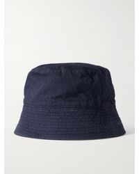 AURALEE - Kijima Takayuki Finx Cotton-Twill Bucket Hat - Lyst