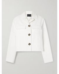 Proenza Schouler - Thelma Cotton And Linen-Blend Jacket - Lyst