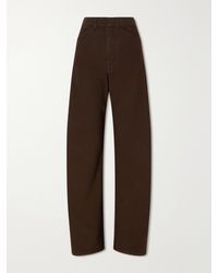 Lemaire - High-Waist Wide-Leg Jeans - Lyst