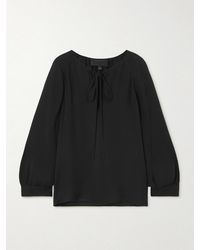 Nili Lotan - Acadia Bluse Aus Seidenchiffon - Lyst