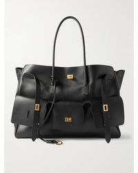 Balenciaga - Bel Air Carry All Große Tote Aus Leder - Lyst