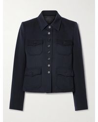 Nili Lotan - Jamison Wool-Twill Jacket - Lyst