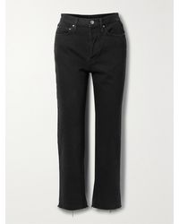 TOTEME - Classic Cut High-Rise Straight-Leg Organic Jeans - Lyst