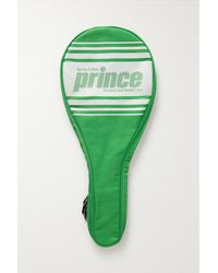 Prince Sporty Tennis-tasche Aus Bedrucktem Shell in Grün Damen Taschen Taschen-Accessoires Sporty & Rich 
