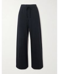 ÉTERNE - Jogginghose Mit Weitem Bein Aus Baumwoll-Jersey - Lyst