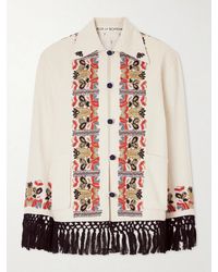 Alix Of Bohemia - Jude Baroque Embroidered Cotton Jacket - Lyst
