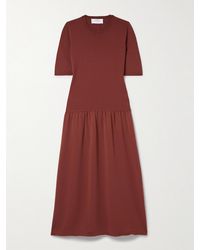 La Ligne - Sloane Stretch-Knit Midi Dress - Lyst