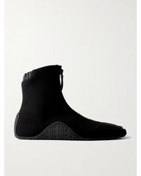 Alaïa - Basket Neoprene High-Top Sneakers - Lyst