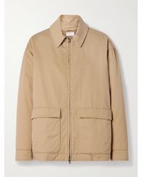 The Row - Aurelius Jacke Aus Wattierter Gabardine Aus Einer Baumwoll-Kaschmirmischung - Lyst