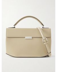 TOTEME - Box Leather Top-Handle Bag - Lyst