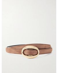 Saint Laurent - Suede Waist Belt - Lyst